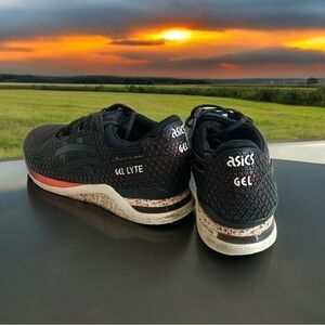 Men’s Sneakers ASICS Gel-Lyte EVO Black Multicolor Running Shoes Athletic Shoes
